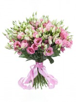 Bouquet 21 pink eustoma